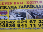 Güven Halı Koltuk Yıkama Fabrikası 