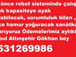  Ekmek Ustası Hamurkar Araniyor Maaş Dolgun Yatakhane yemek Sigorta var yer İstanbul Altınşehir de Gökhan bey 05531269986